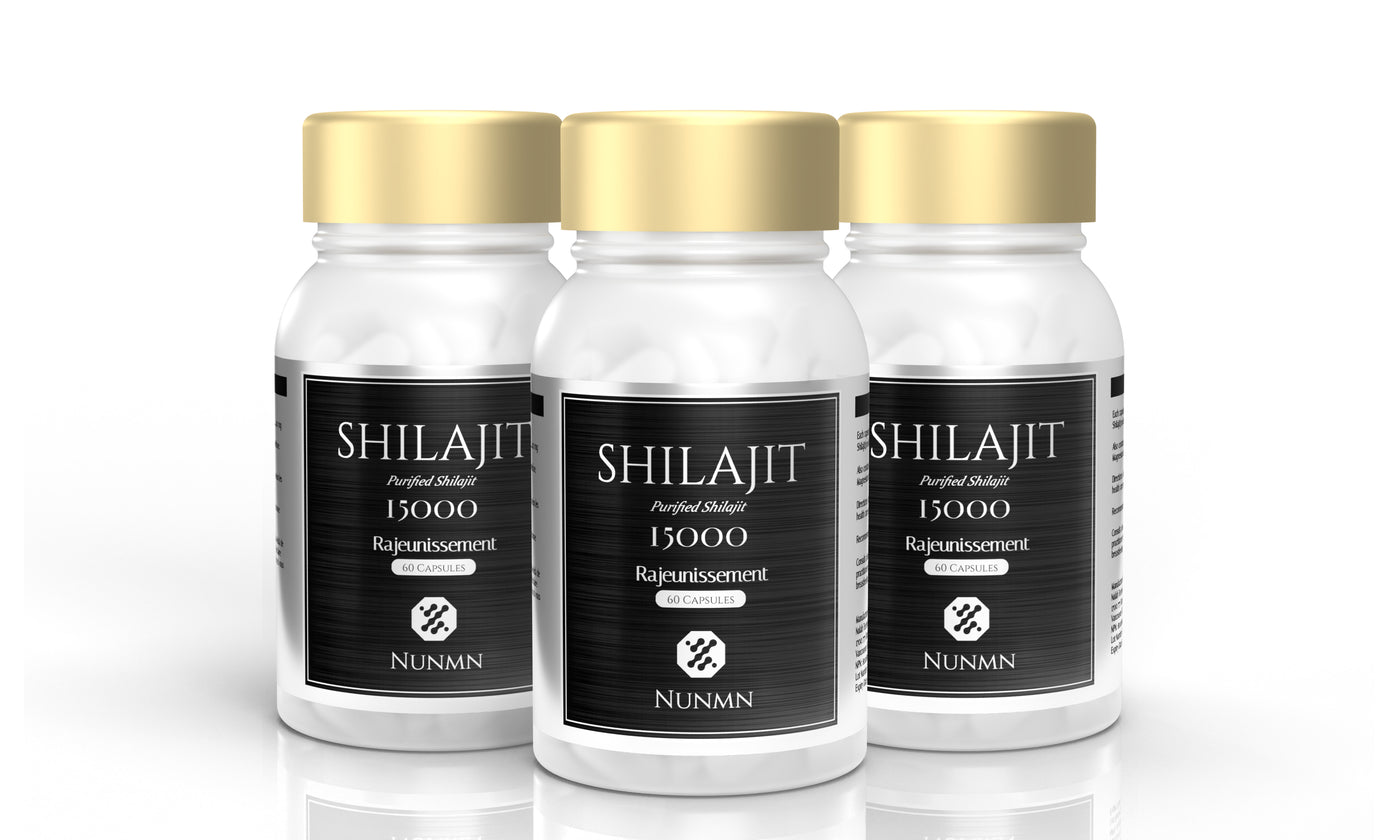 Pure Himalayan Shilajit Supplement Capsules -  Maximum Potency, 50% Fulvic Acid, 60 Count, Natural Energy & Testosterone Support Supplement for Men & Women