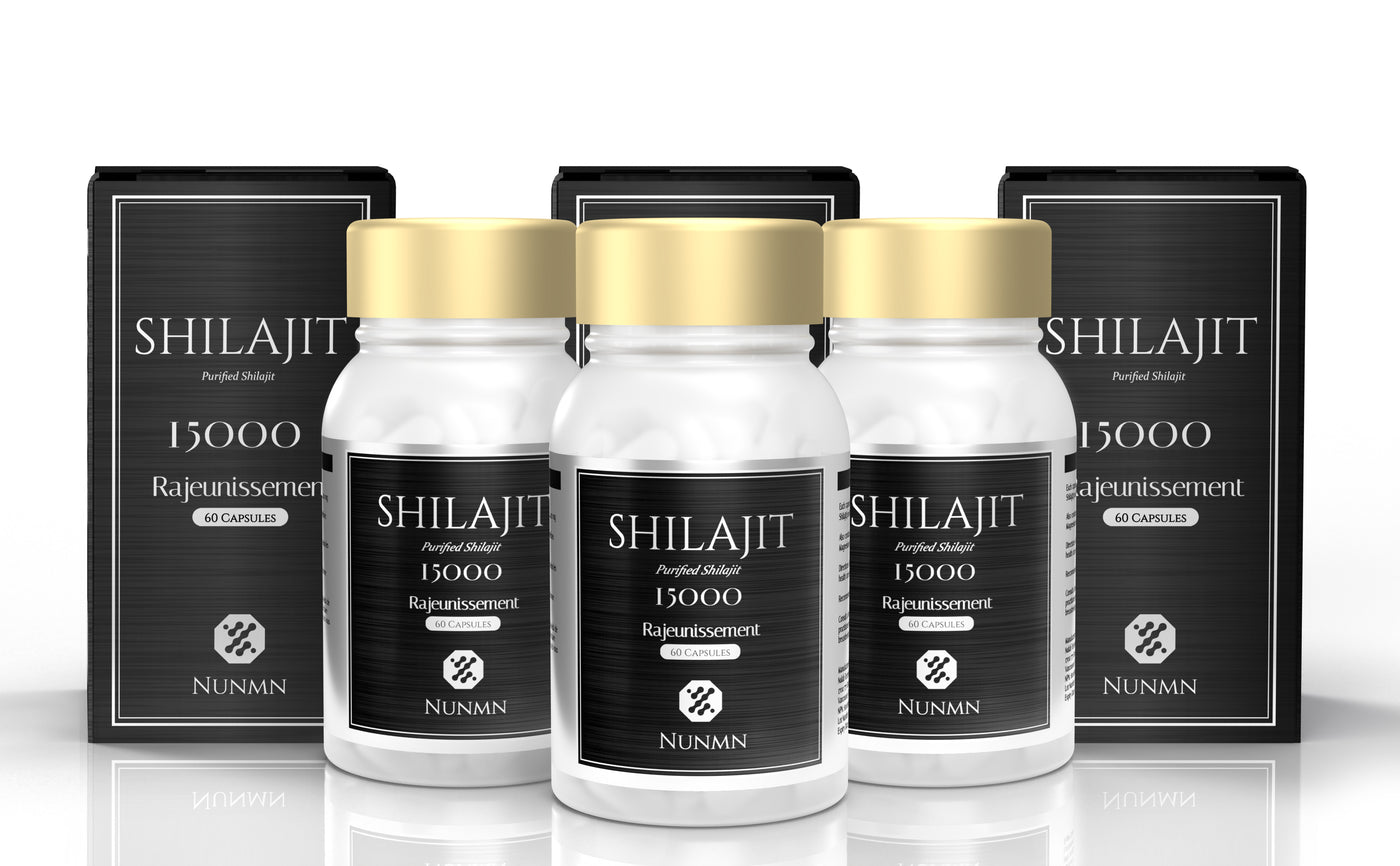 Pure Himalayan Shilajit Supplement Capsules -  Maximum Potency, 50% Fulvic Acid, 60 Count, Natural Energy & Testosterone Support Supplement for Men & Women